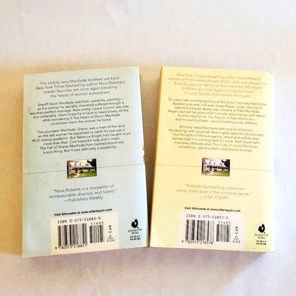 NORA ROBERTS ALL 4 BOOKS OF THE MacKADE BROTHERS SERIES - Picture 5 of 5